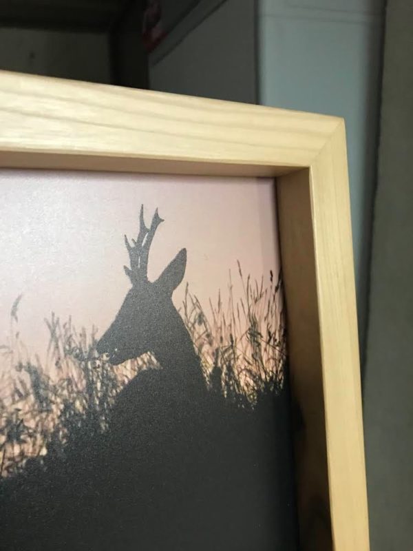 Cadre photo en bois - Artisanal